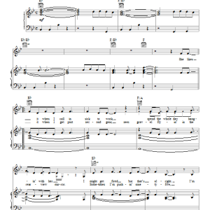 Blake Shelton Doin' What She Likes Musik Noten - Piano, Vocal & Guitar Chords - 153057-0