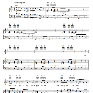 Blood, Sweat & Tears More And More Musik Noten - Piano, Vocal & Guitar Chords - 70669-0