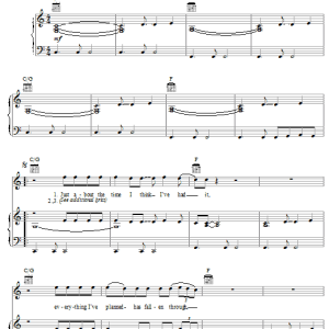 Bob Seger It's You Musik Noten - Piano, Vocal & Guitar Chords - 26429-0