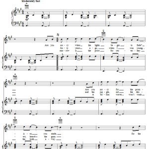 Bob Seger No More Musik Noten - Piano, Vocal & Guitar Chords - 59066-0