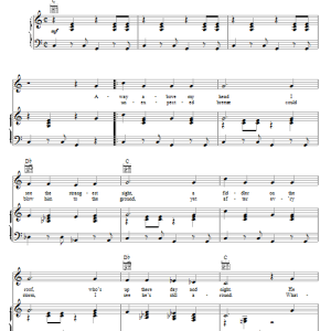Bock & Harnick Fiddler On The Roof Musik Noten - Piano, Vocal & Guitar Chords - 58781-0