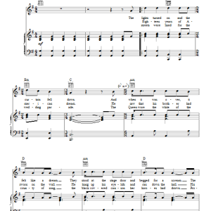 Buffalo Springfield Broken Arrow Musik Noten - Piano, Vocal & Guitar Chords - 96045-0