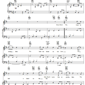 Carly Simon Amity Musik Noten - Piano, Vocal & Guitar Chords - 28475-0