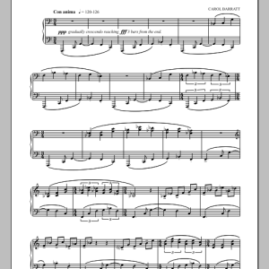 Carol Barratt Eight Pattern Preludes, 8. Quasi Bolero Musik Noten - Piano Solo - 89616-0