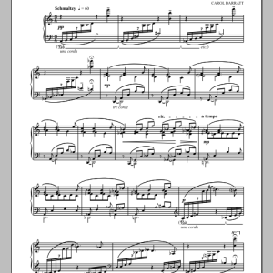 Carol Barratt Fantasy Preludes, 7. Amoroso Musik Noten - Piano Solo - 89621-0