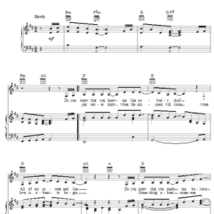 Carole King It Could Have Been Anyone Musik Noten - Piano, Vocal & Guitar Chords - 21463-0