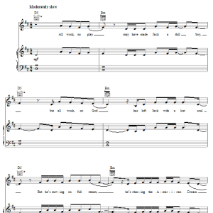 Casting Crowns American Dream Musik Noten - Piano, Vocal & Guitar Chords - 28541-0