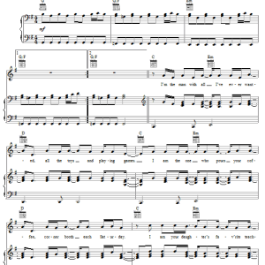 Casting Crowns Every Man Musik Noten - Piano, Vocal & Guitar Chords - 62361-0