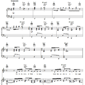 Casting Crowns While You Were Sleeping Musik Noten - Piano, Vocal & Guitar Chords - 52994-0