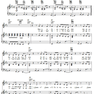 Celia Cruz Pachito e' Che Musik Noten - Piano, Vocal & Guitar Chords - 52528-0