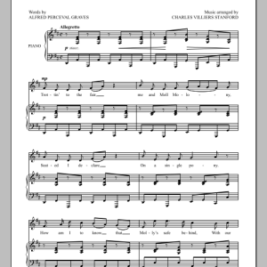 Charles Villiers Stanford Trottin' To The Fair Musik Noten - Piano & Vocal - 90931-0