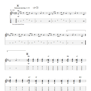 Charlie Christian Till Tom Special Musik Noten - Guitar Tab - 23728-0