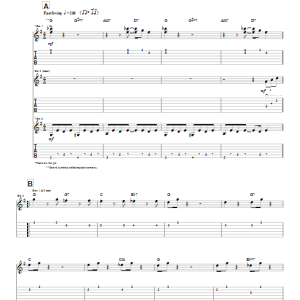Charlie Christian Wholly Cats Musik Noten - Guitar Tab - 23725-0