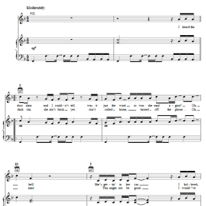 Chris Cagle What Kinda Gone Musik Noten - Piano, Vocal & Guitar Chords - 63803-0