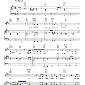 Chris Falson I See The Lord Musik Noten - Piano, Vocal & Guitar Chords - 91183-0