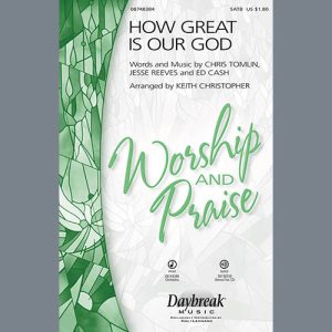 Chris Tomlin How Great Is Our God (arr. Keith Christopher) Musik Noten - SATB Choir - 94715-thumbnail