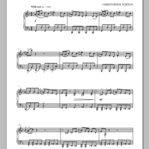 Christopher Norton Barbed Wire Blues Musik Noten - Piano Solo - 90288-0