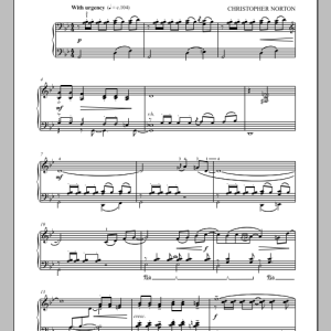 Christopher Norton Beguine Musik Noten - Piano Solo - 90286-0