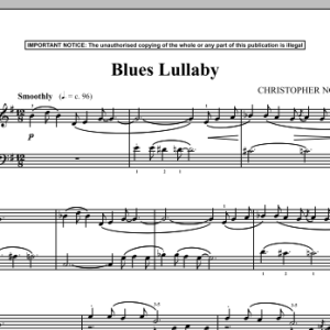 Christopher Norton Blues Lullaby Musik Noten - Piano Solo - 90364-0