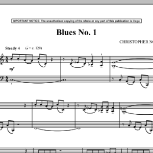 Christopher Norton Blues No. 1 Musik Noten - Piano Solo - 90321-0