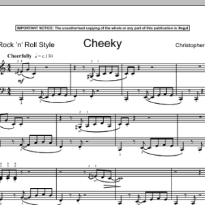 Christopher Norton Cheeky Musik Noten - Piano Solo - 90387-0