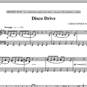 Christopher Norton Disco Drive Musik Noten - Piano Solo - 90332-0