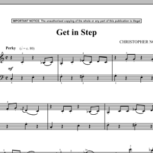 Christopher Norton Get In Step Musik Noten - Piano Solo - 90361-0