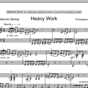 Christopher Norton Heavy Work Musik Noten - Piano Solo - 90382-0