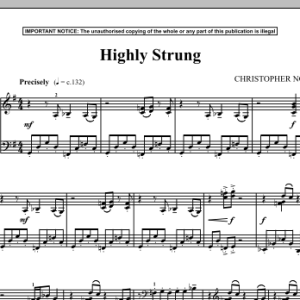 Christopher Norton Highly Strung Musik Noten - Piano Solo - 90278-0
