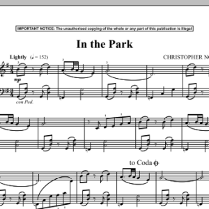 Christopher Norton In The Park Musik Noten - Piano Solo - 90368-0