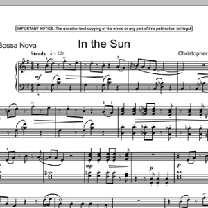 Christopher Norton In The Sun Musik Noten - Piano Solo - 91053-0