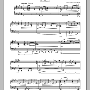 Christopher Norton Latin Preludes, Prelude IV (Slow Mambo) Musik Noten - Piano Solo - 89538-0