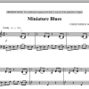 Christopher Norton Miniature Blues Musik Noten - Piano Solo - 90359-0
