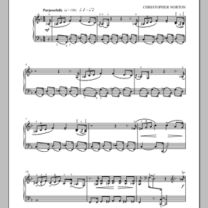 Christopher Norton Mongoose Crawl Musik Noten - Piano Solo - 90289-0