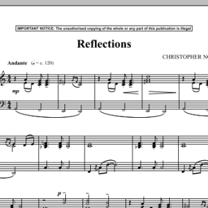 Christopher Norton Reflections Musik Noten - Piano Solo - 90352-0