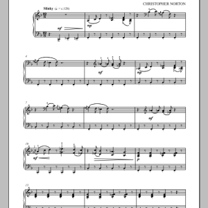 Christopher Norton Shoehorn Blues Musik Noten - Piano Solo - 90287-0