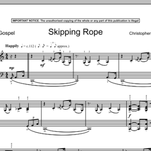 Christopher Norton Skipping Rope Musik Noten - Piano Solo - 90424-0