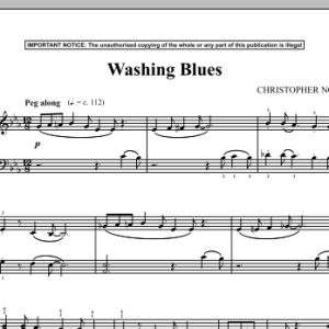 Christopher Norton Washing Blues Musik Noten - Piano Solo - 90351-0