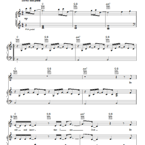Christy Nockels Be Still And Know Musik Noten - Piano, Vocal & Guitar Chords - 70690-0