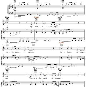 Darlene Zschech Perfect Love (Mary's Song) Musik Noten - Piano, Vocal & Guitar Chords - 24678-0