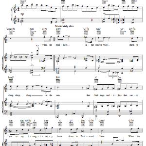 Dave Frishberg Eastwood Lane Musik Noten - Piano, Vocal & Guitar Chords - 51263-0