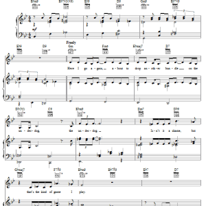 Dave Frishberg The Underdog Musik Noten - Piano, Vocal & Guitar Chords - 51270-0