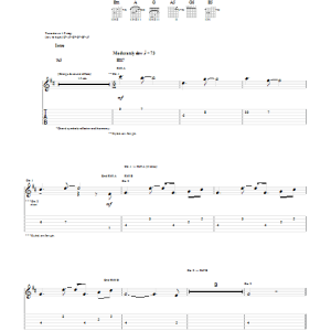 David Crowder Band Do Not Move Musik Noten - Guitar Tab - 53858-0