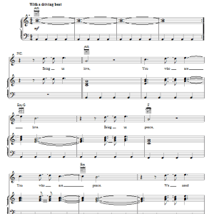 David Crowder Band Eastern Hymn Musik Noten - Piano, Vocal & Guitar Chords - 72277-0