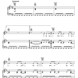 David Crowder Band In The End (O Resplendent Light!) Musik Noten - Piano, Vocal & Guitar Chords - 72284-0