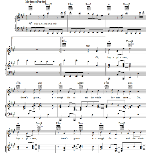 David Crowder Band Oh, Happiness Musik Noten - Piano, Vocal & Guitar Chords - 72283-0