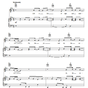 David Crowder Band Shadows Musik Noten - Piano, Vocal & Guitar Chords - 72278-0
