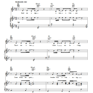 David Crowder Band SMS (Shine) Musik Noten - Piano, Vocal & Guitar Chords - 72281-0