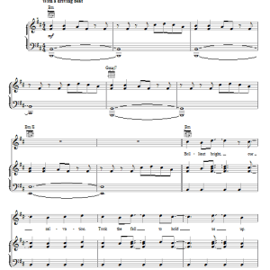 David Crowder Band The Nearness Musik Noten - Piano, Vocal & Guitar Chords - 72275-0