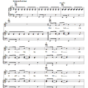 David Crowder Band What A Miracle Musik Noten - Piano, Vocal & Guitar Chords - 72289-0